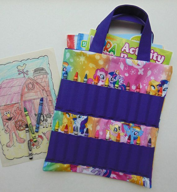 My Little Pony Coloring Book and Crayon Holder by Shoppebylola Wallpaper