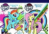 My Little Pony Colouring Book 48 pages Pony Sticker Book 16 Colour Sheets