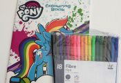 My Little Pony Colouring Book & Pack of 18 Felt Pens