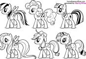 My Little Pony Friendship Is Magic Coloring Pages - Free Coloring