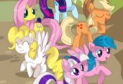 My Little Pony Friendship is Magic Fan Art: What's with these strange colors?  a...