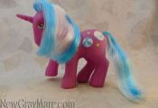 My Little Pony G1 Beachball beach ball sunshine pony change color unicorn hair #...