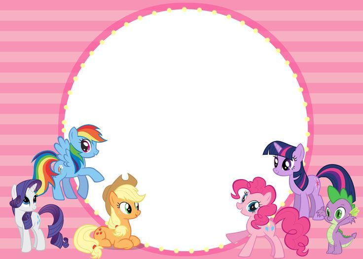 My Little Pony Invitation.jpg 2,100×1,500 pixels Invitationjpg, pixels ...