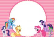 My Little Pony Invitation.jpg 2,100×1,500 pixels  Invitationjpg, pixels, Pony #...