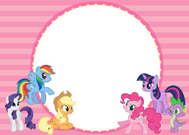 My Little Pony Invitation.jpg 2,100×1,500 pixels  Invitationjpg, pixels, Pony #… Wallpaper