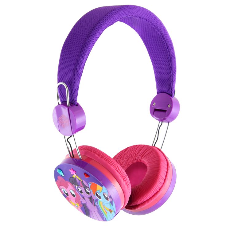 My Little Pony Kids Over The Ear Headphones, Multi-Color Wallpaper