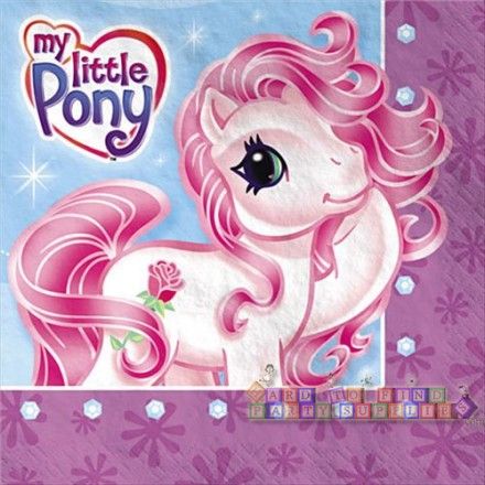 My Little Pony Lunch Napkins (16ct) Wallpaper