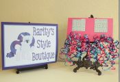 My Little Pony Party Ideas – Pony Style Boutique! Maybe face painting?  Boutiq...
