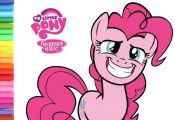 My Little Pony Pinkie Pie coloring book page video Pinkie Pie coloring book page...