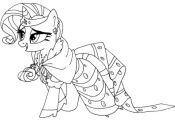 My Little Pony Rarity Coloring page