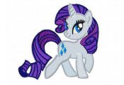 My Little Pony Rarity Embroidery Design  by Cloud9Embroidery, £2.50  Cloud9Embr...