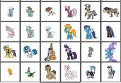 My Little Pony Series Version 2 by *Kevfin on deviantART  DeviantArt, Kevfin, Po...