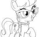 My Little Pony Silver Spoon Coloring page