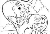 My Little Pony coloring page | Old My Little Pony – My  Coloring, page, Pony #...
