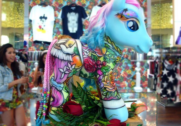 My Little Pony gets a makeover by Beautylish besties, Sugarpill’s Kevin Marburg … Wallpaper