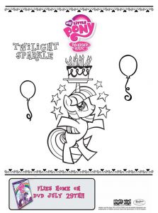 new my little pony coloring sheet… color in twilight