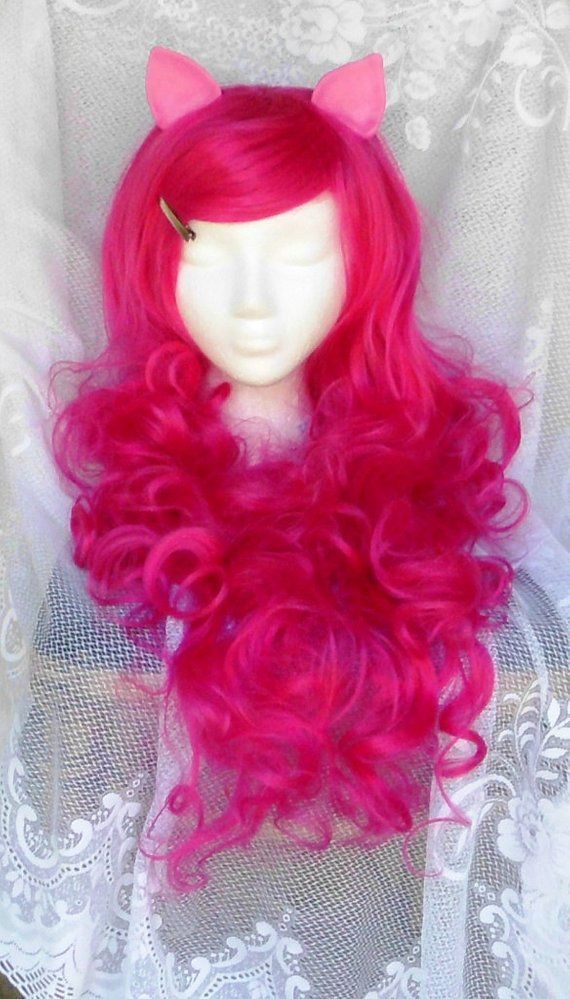 Pinkie Pie Wig MLP Costume Wig My Little Pony Cosplay Burlesque, Unicorn, Pink P… Wallpaper