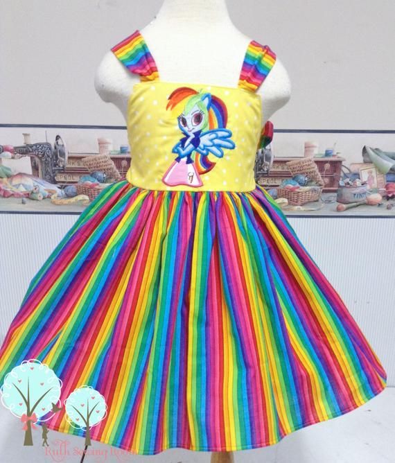 Rainbow My Little Pony – Equestria Inspired Twirl – Custom Dress – Bright … Wallpaper
