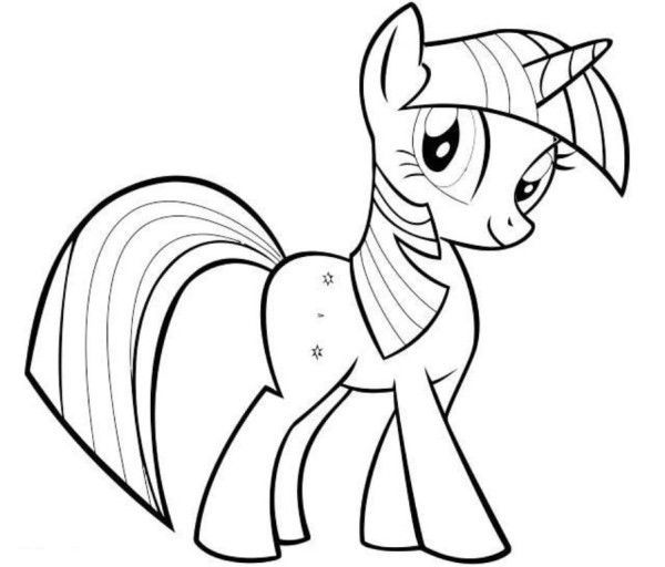 Twilight Sparkle My Little Pony Friendship Is Magic Coloring Pages  Coloring, Fr… Wallpaper