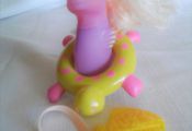 Vintage G1 My Little Pony Water Color Baby Sea Ponies: Sealight w/accessories #M...