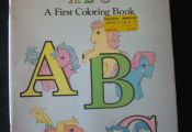 Vintage My Little Pony ABC A First Coloring Book 1986