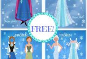 frozen free printables | FREE Disney Frozen Printable Paper Dolls, Free Stuff, F...