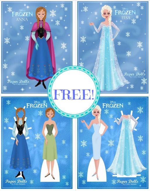 frozen free printables | FREE Disney Frozen Printable Paper Dolls, Free Stuff, F… Wallpaper