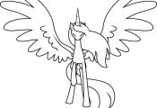 my little pony coloring pages alicorn