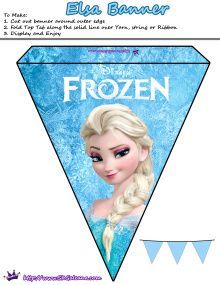 Elsa Banner | Free Printables for the Disney Movie Frozen | SKGaleana Wallpaper