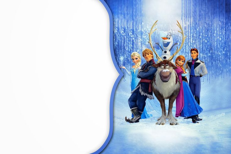 Frozen: Free Printable Cards or Party Invitations Wallpaper