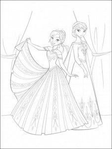 35 FREE Disney Frozen printable coloring pages! Wallpaper