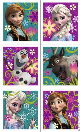 Check out the deal on Disney Frozen Stickers 4 Sheets at Parties4Kids Wallpaper