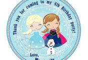 Custom Frozen Printable Tags-Elsa-Anna-Olaf Frozen