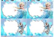 Disney Frozen Editable Label | Etsy