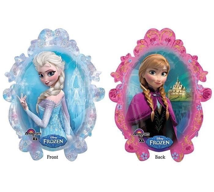 Disney Frozen Elsa & Anna 31″ Jumbo Balloon Birthday Party Favor Supplies Wallpaper