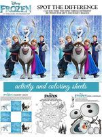 Disney Frozen: Free Activity and Coloring Sheets – Create-Celebrate-Explore Wallpaper