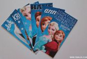 Disney Frozen Free Printable Bookmarks - love the saying: being a sister is even...
