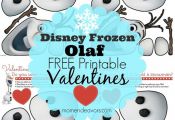 Disney Frozen Olaf Free Printable Valentines