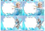 Disney Frozen Printable Label by DreamalittleCraft on Etsy