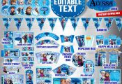 Disney Frozen Printable Party Kit Digital by MagicCelebration