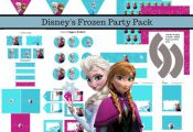 Disney's FROZEN Birthday party Printable package - Get yours for under $2 by...