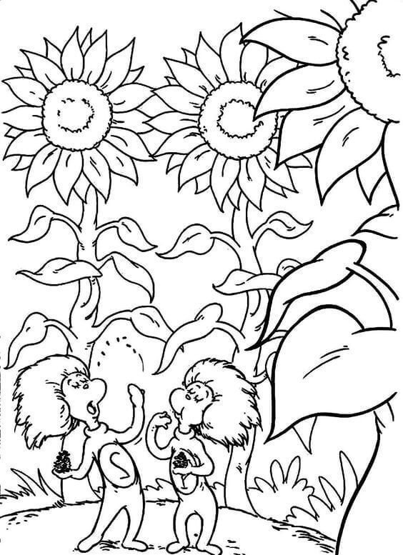 Dr Seuss Coloring Pages Thing 1 Thing 2 Wallpaper
