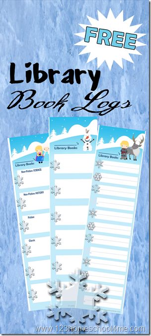 FREE Disney Frozen Printable LIbrary Book Logs #disney #disneykids #homeschoolin… Wallpaper