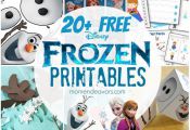 FREE Disney Frozen Printables – Gratisfaction UK Freebies #freebies #freebiesu...