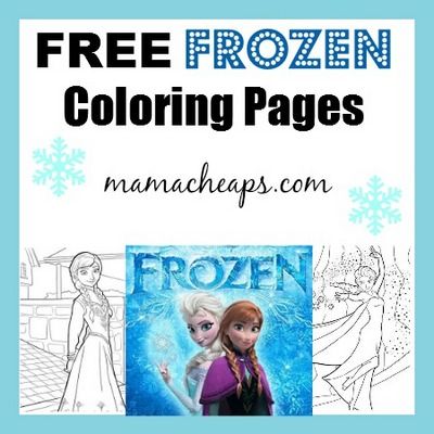 FREE Frozen Printable Coloring Pages (Anna, Elsa, Olaf and MORE!) Wallpaper