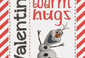 FREE Olaf (Disney's Frozen) Printable Valentines