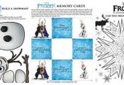 FREE Printable Disney “FROZEN” Activity Sheets and Match Game! - See more at...