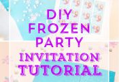 FROZEN PARTY INVITE TUTORIAL AND FREE PRINTABLE-ATHOMEWITHNATALIE