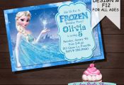 FROZEN PRINTABLE INVITATION Custom Frozen by CustomPartyShoppe, $10.00