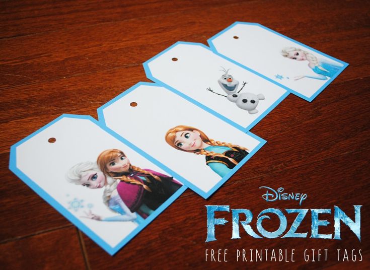 FROZEN Toys, FROZEN Kids Meals, and Free Printable FROZEN Gift Tags